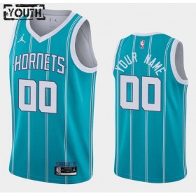 Charlotte Hornets Trikot Benutzerdefinierte 2020-2021 Jordan Brand Icon Edition Swingman - Kinder